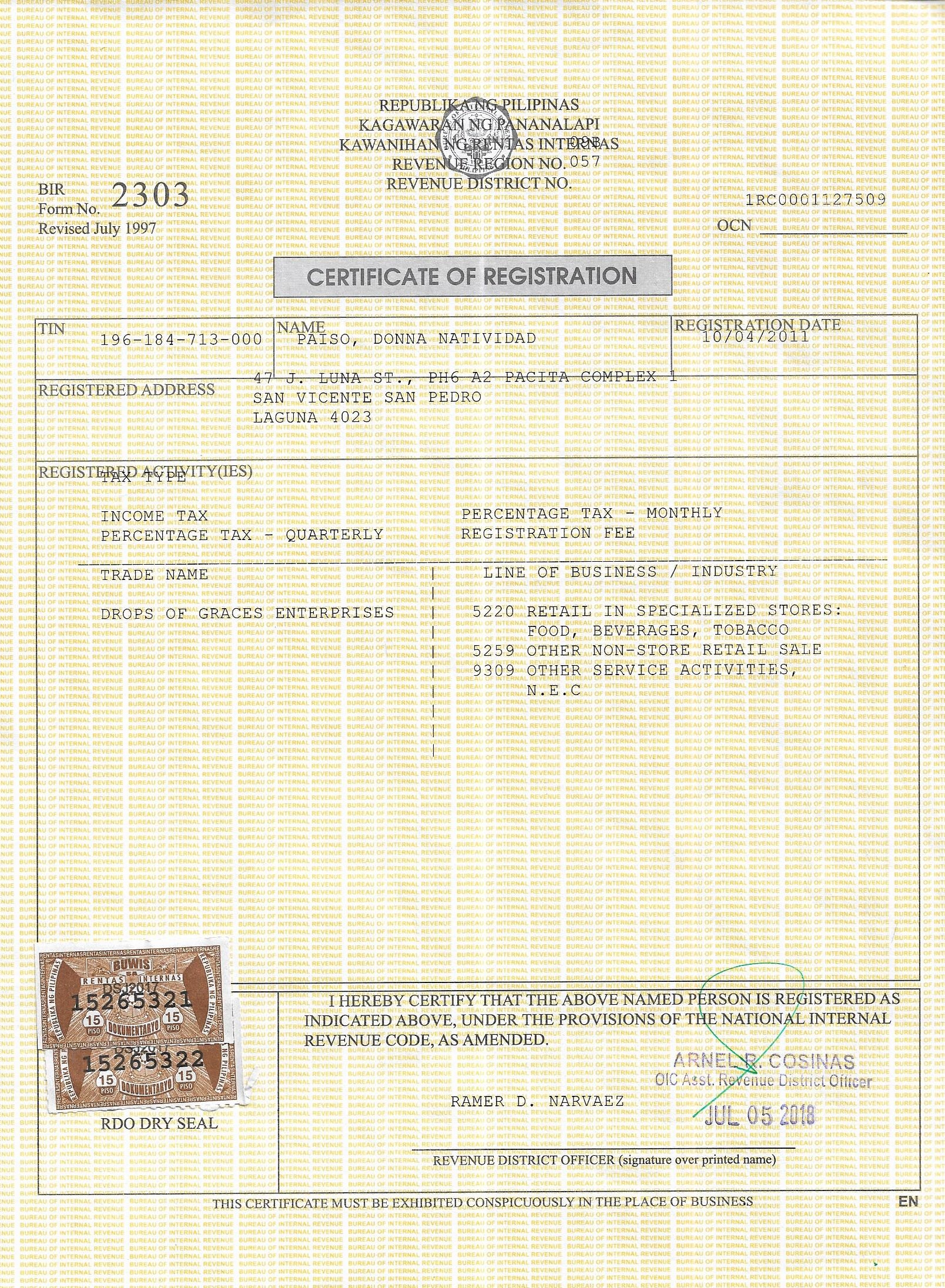 Bureau of Internal Revenue